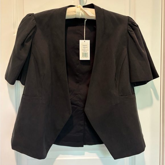 Ulla Johnson peplum cropped short sleeve jacket - Picture 1 of 4